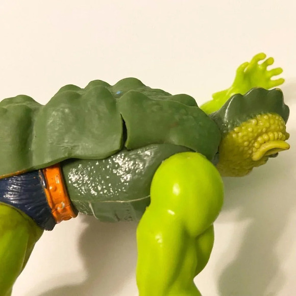 Vintage 1983 MOTU Whiplash Masters Of The Universe  He Man Torn Cape - Picture 8 of 16